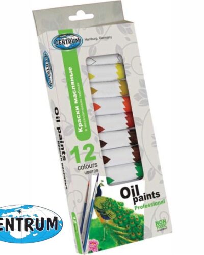 ΧΡΩΜΑΤΑ ΣΕΤ ΛΑΔΙΟΥ CENTRUM 12 ΧΡΩΜ. 12ml