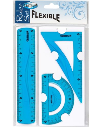 ΤΡΙΓΩΝΑ ΣΕΤ CENTRUM ΕΥΚΑΜΠΤΑ ΧΡΩΜΑΤΙΣΤΑ 20cm