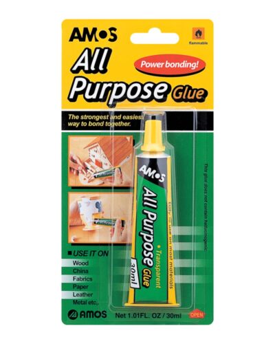 ΚΟΛΛΑ AMOS ΡΕΥΣΤΗ ALL PURPOSE 30ml ΜΠΛΙΣΤΕΡ
