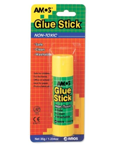 ΚΟΛΛΑ AMOS STICK 35gr ΜΠΛΙΣΤΕΡ