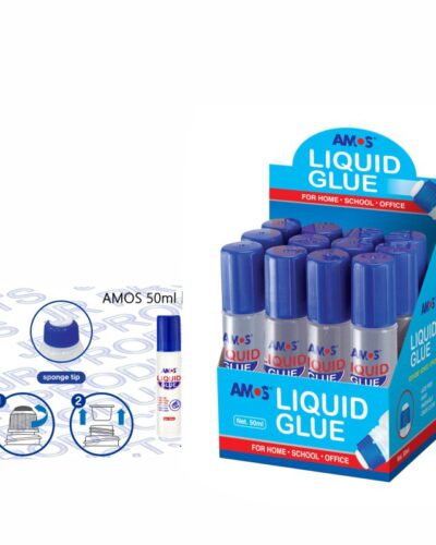 ΚΟΛΛΑ AMOS ΣΤΥΛΟΚΟΛΛΑ LIQUID GLUE 50ml