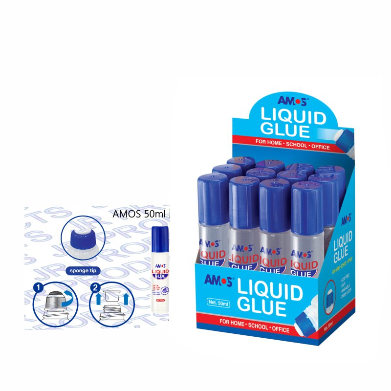 ΚΟΛΛΑ AMOS ΣΤΥΛΟΚΟΛΛΑ LIQUID GLUE 50ml