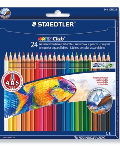 ΚΡΑΓΙΟΝ ΞΥΛΙΝΑ STAEDTLER ΑΚΟΥΑΡΕΛΛΑΣ 24 χρωμ.