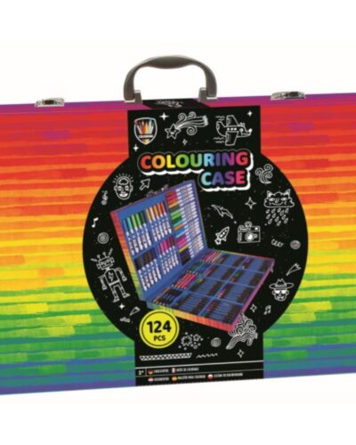 ΧΡΩΜΑΤΑ ΣΕΤ ΠΟΛΥΧΡΩΜΗ ΚΑΣΕΤΙΝΑ 124τεμ.