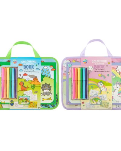 ΣΕΤ ΔΡΑΣΤΗΡΙΟΤΗΤΩΝ ΤΣΑΝΤΑΚΙ ΜΕ ΧΡΩΜΟΣΕΛΙΔΕΣ