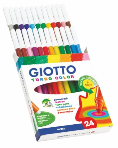 ΜΑΡΚΑΔΟΡΟΙ GIOTTO ΨΙΛΟΙ TURBO COLOR ΤΩΝ 24