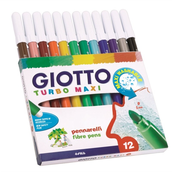 ΜΑΡΚΑΔΟΡΟΙ GIOTTO JUMBO TURBO MAXI ΤΩΝ 12