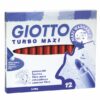 Μαρκαδοροι GIOTTO Jumbo Turbo Maxi Των 12 Μονοχρωμοι