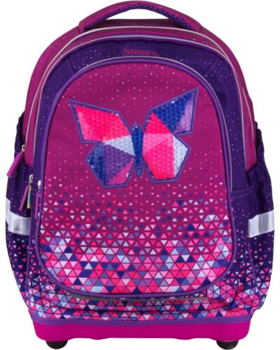 ΤΣΑΝΤΑ ΣΧΟΛΙΚΗ STREET FLY AWAY 30x40x12cm (με εργονομική πλάτη air system και σκληρό πάτο)