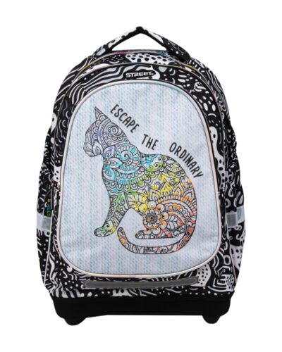 ΤΣΑΝΤΑ ΣΧΟΛΙΚΗ STREET ESCAPE THE ORDINARY 30x12x40cm (με εργονομική πλάτη air system και σκληρό πάτο)