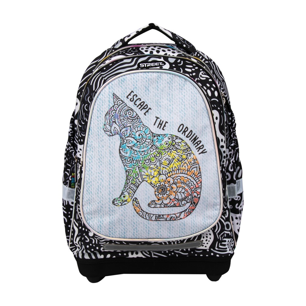 ΤΣΑΝΤΑ ΣΧΟΛΙΚΗ STREET ESCAPE THE ORDINARY 30x12x40cm (με εργονομική πλάτη air system και σκληρό πάτο)
