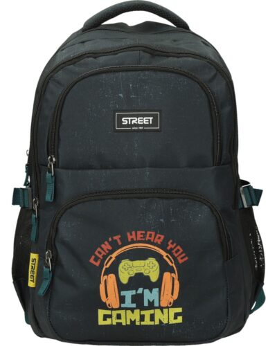 ΤΣΑΝΤΑ ΣΧΟΛΙΚΗ STREET GAMING 32x13x45cm (με εργονομική πλάτη air system)