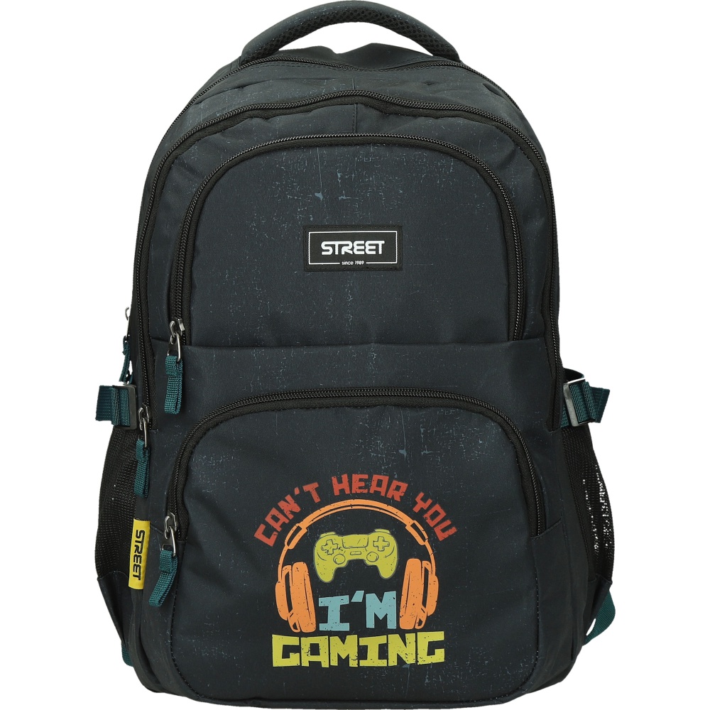 ΤΣΑΝΤΑ ΣΧΟΛΙΚΗ STREET GAMING 32x13x45cm (με εργονομική πλάτη air system)