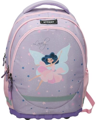 ΤΣΑΝΤΑ ΣΧΟΛΙΚΗ STREET FAIRY 31x16x43cm (με εργονομική πλάτη air system και σκληρό πάτο)