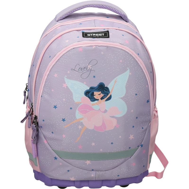 ΤΣΑΝΤΑ ΣΧΟΛΙΚΗ STREET FAIRY 31x16x43cm (με εργονομική πλάτη air system και σκληρό πάτο)