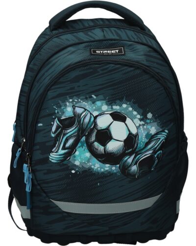 ΤΣΑΝΤΑ ΣΧΟΛΙΚΗ STREET WIN 31x16x43cm (με εργονομική πλάτη air system και σκληρό πάτο)