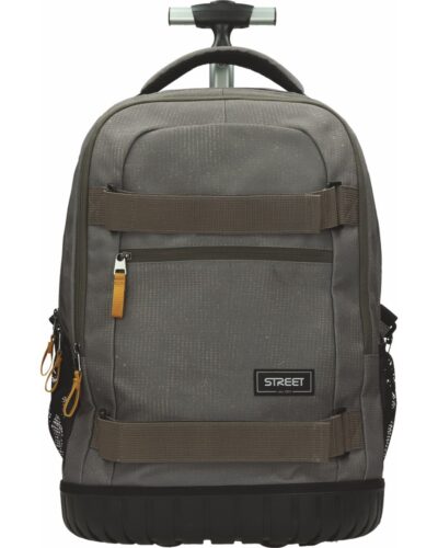 ΤΣΑΝΤΑ ΣΧΟΛΙΚΗ STREET TROLLEY IMPACT CLAY 30x20x48 cm (με εργονομική πλάτη air system και σκληρό πάτο)