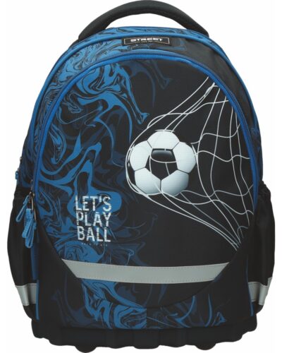 ΤΣΑΝΤΑ ΣΧΟΛΙΚΗ STREET NETTED 31x16x43cm (με εργονομική πλάτη air system και σκληρό πάτο)