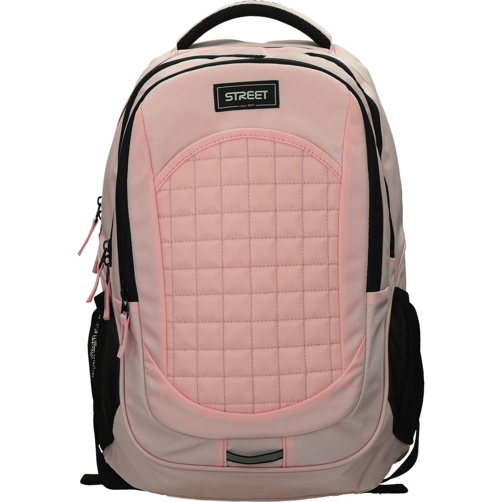 ΤΣΑΝΤΑ ΣΧΟΛΙΚΗ STREET DOUBLER PINK 31x19x45cm (με εργονομική πλάτη air system)