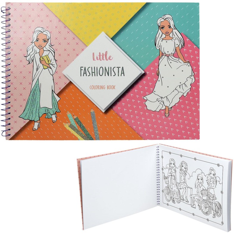 ΒΙΒΛΙΑ ΖΩΓΡΑΦΙΚΗΣ CREATIVE  LITTLE FASHION 31σελ.