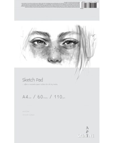 ΜΠΛΟΚ SKETCHPAD CREATIVE A4 60φυλ. 110gr