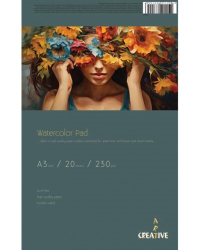 ΜΠΛΟΚ WATERCOLOR CREATIVE A3 20φυλ. 230gr