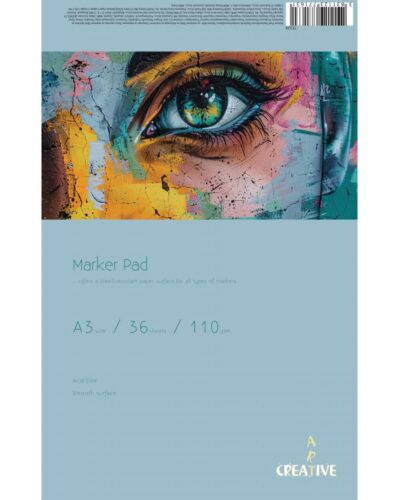 ΜΠΛΟΚ ACRYLIC MARKER CREATIVE A3 36φυλ. 110gr