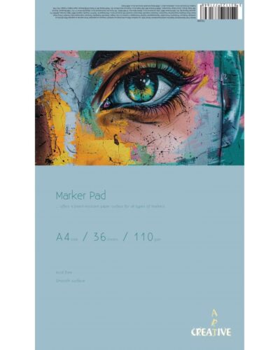 ΜΠΛΟΚ ACRYLIC MARKER CREATIVE A4 36φυλ. 110gr