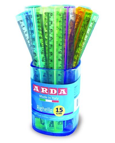 ΥΠΟΔΕΚΑΜΕΤΡΑ ARDA ΔΙΑΦΑΝΗ ΧΡΩΜΑΤΙΣΤΑ 15cm (ποτήρι 50τεμ.)