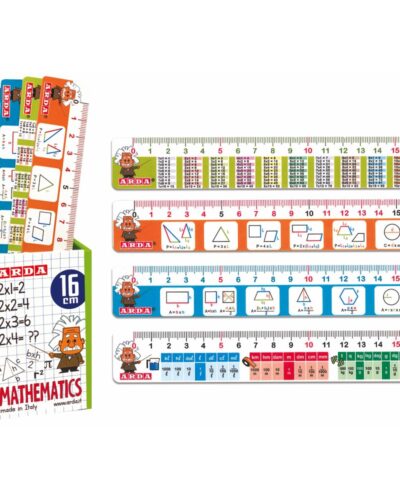 ΥΠΟΔΕΚΑΜΕΤΡΑ ARDA MATHEMATICS 16cm (ποτήρι 24τεμ.)