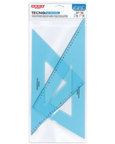 ΤΡΙΓΩΝΑ ΖΕΥΓΗ ARDA TECNOSCHOOL 35cm