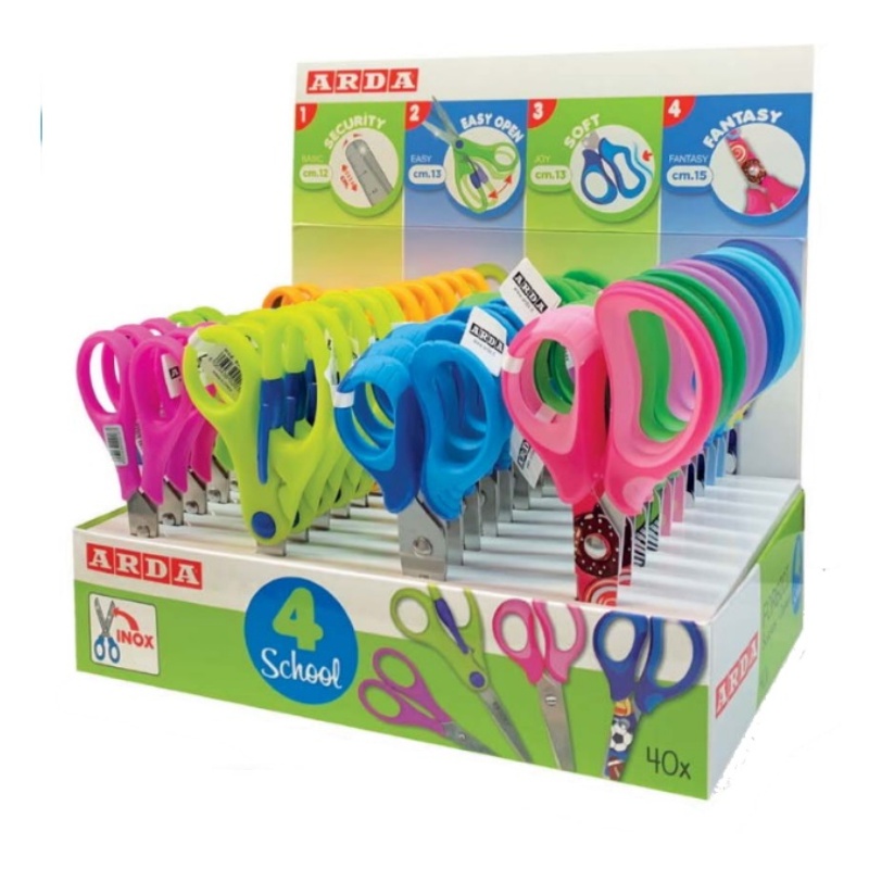ΨΑΛΙΔΙΑ ARDA ΣΧΟΛΙΚΑ (stand 80τεμ. ασορτί )