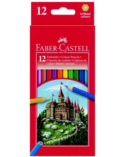 ΚΡΑΓΙΟΝ ΞΥΛΙΝΑ FABER CASTELL 12 χρωμ. (120112)