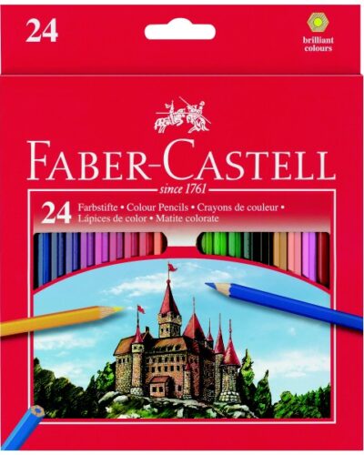 ΚΡΑΓΙΟΝ ΞΥΛΙΝΑ FABER CASTELL 24 χρωμ.(120124)