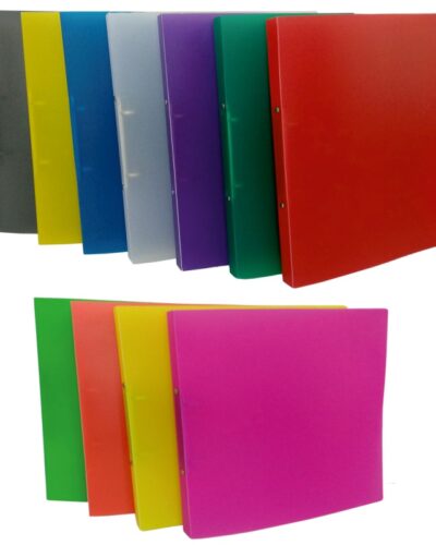 ΚΛΑΣΕΡ PP 19χ26χ2cm (2 κρικ 16mm) ΔΙΑΦΑΝΗ ΧΡΩΜΑΤΑ