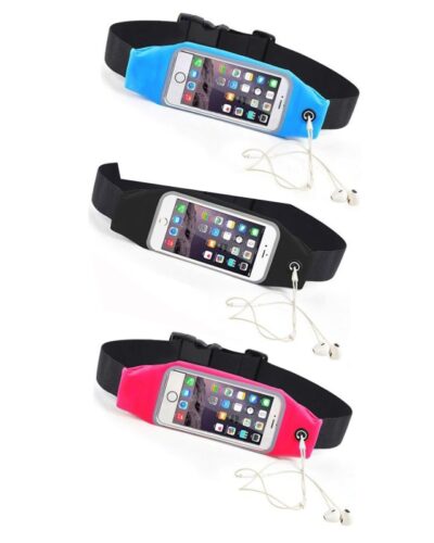 ΤΣΑΝΤΑΚΙ ΜΕΣΗΣ ΑΘΛΗΤΩΝ (με θήκη κινητού και έξοδο ακουστικών)