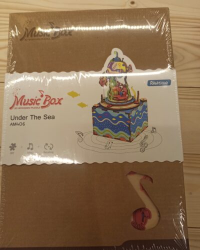 MUSIC BOX 3D WOODEN PUZZLE