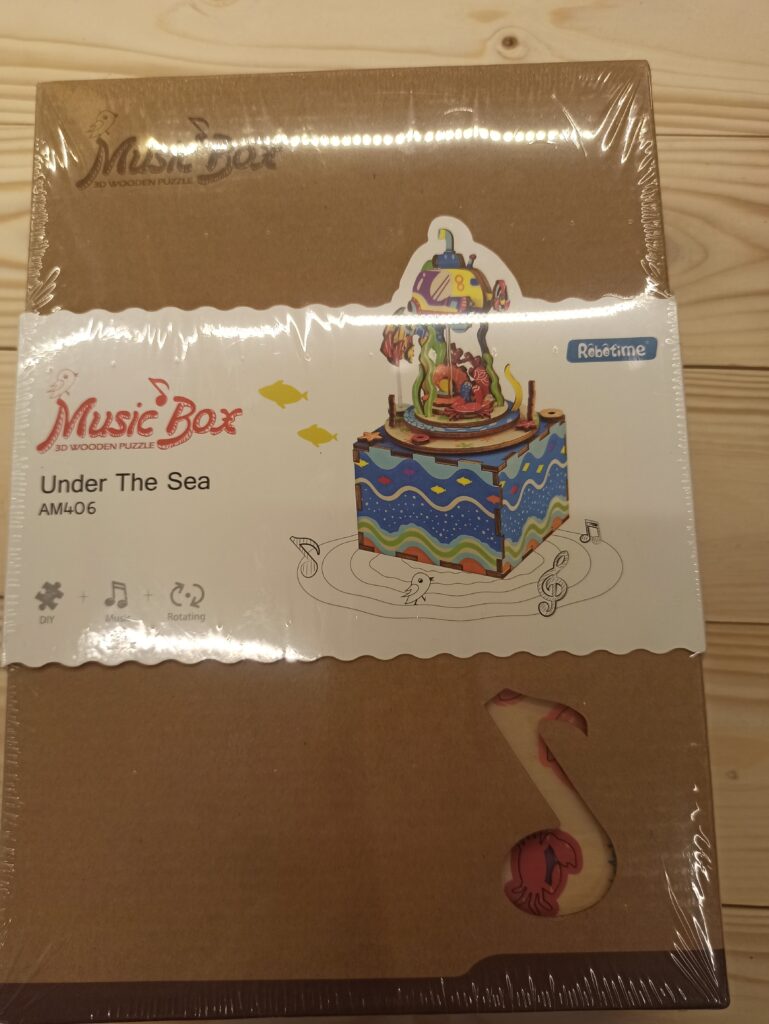 Music Box 3d Wooden Puzzle