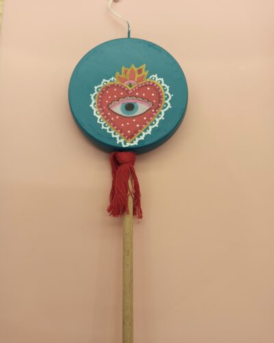 Λαμπάδα Μάτι Καρδιά Πρασινη