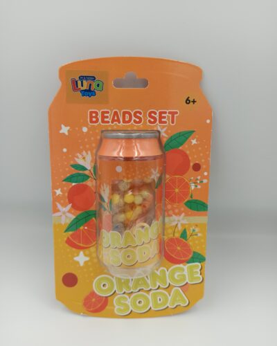 BEADS SET ORANGE SODA
