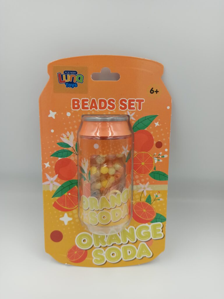 Beads Set Orange Soda