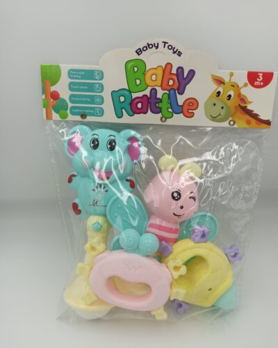 BABY RATTLE PASTEL