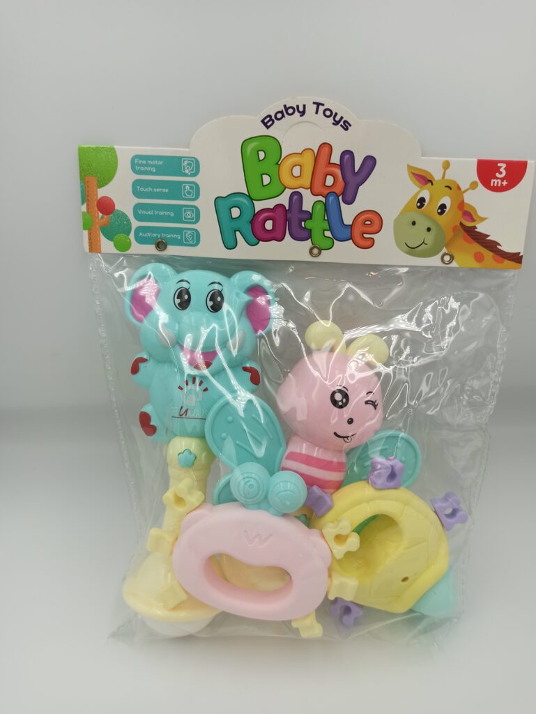 Baby Rattle Pastel