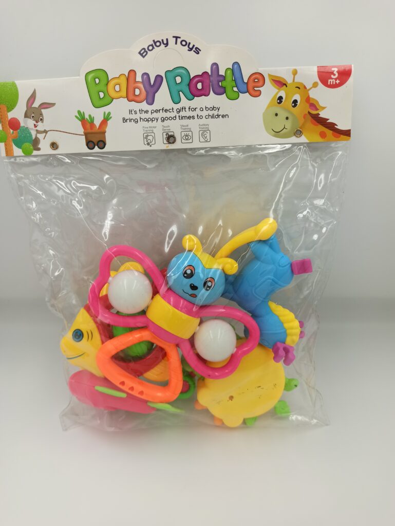 Baby Rattle Blue