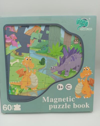 Magnetic puzzle book Dinosaurs