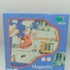 Magnetic puzzle book cars