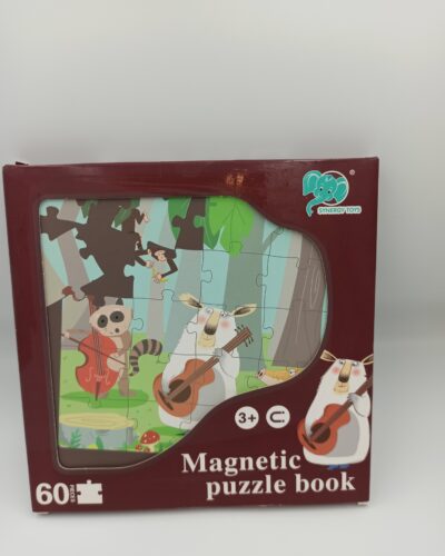 Magnetic Puzzle book animals