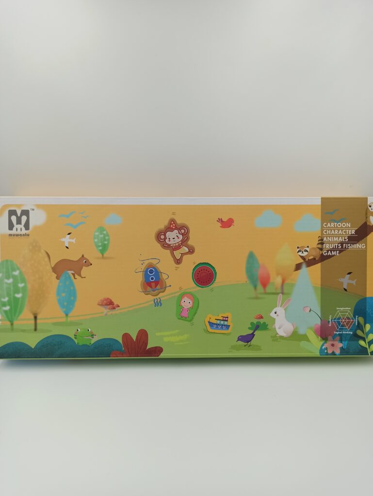 Cartoon Character Animals Fruits Fishing Game
