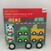 BIG TRUCK CHUNKY WOOD PUZZLE+PLAY
