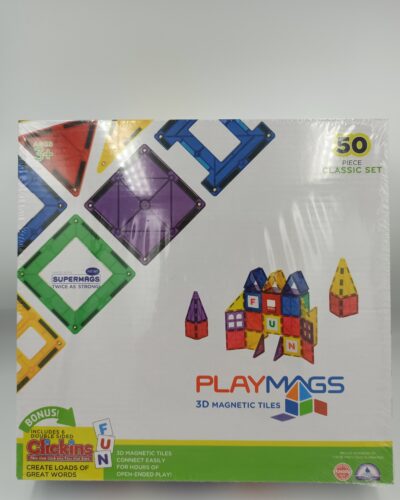 3D MAGNETIC TILES 50 PIECE